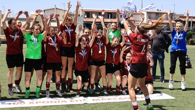 Πανελλήνιο Πρωτάθλημα Γυναικών Κ-15: πρωταθλήτρια η ΕΠΣ Μακεδονίας